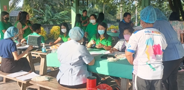 ชุมชนและสังคม : การฉีดวัคซีนโรคบาดทะยัก (สาขาสุราษฎร์ธานี)